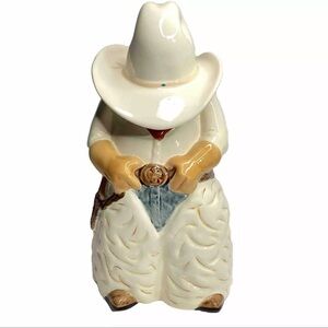Cowboy Cookie Jar Lid Replacement